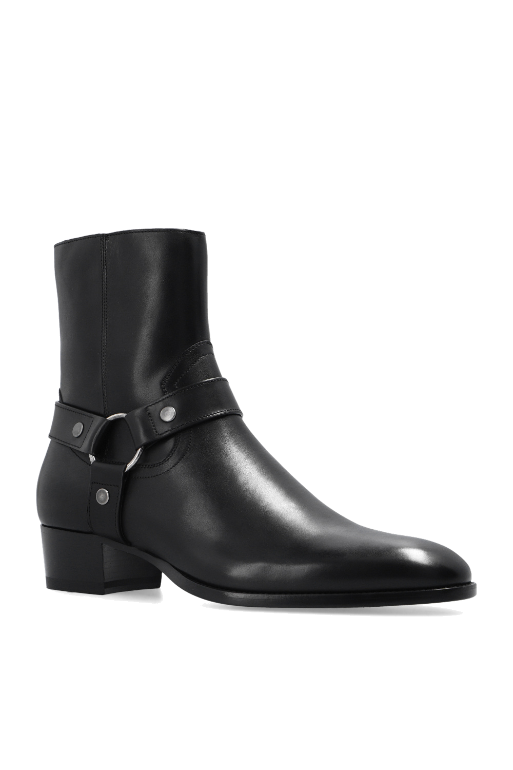 saint laurent wyatt boots エディ Czarny Botki 'Wyatt' Saint Laurent - Vitkac Polska